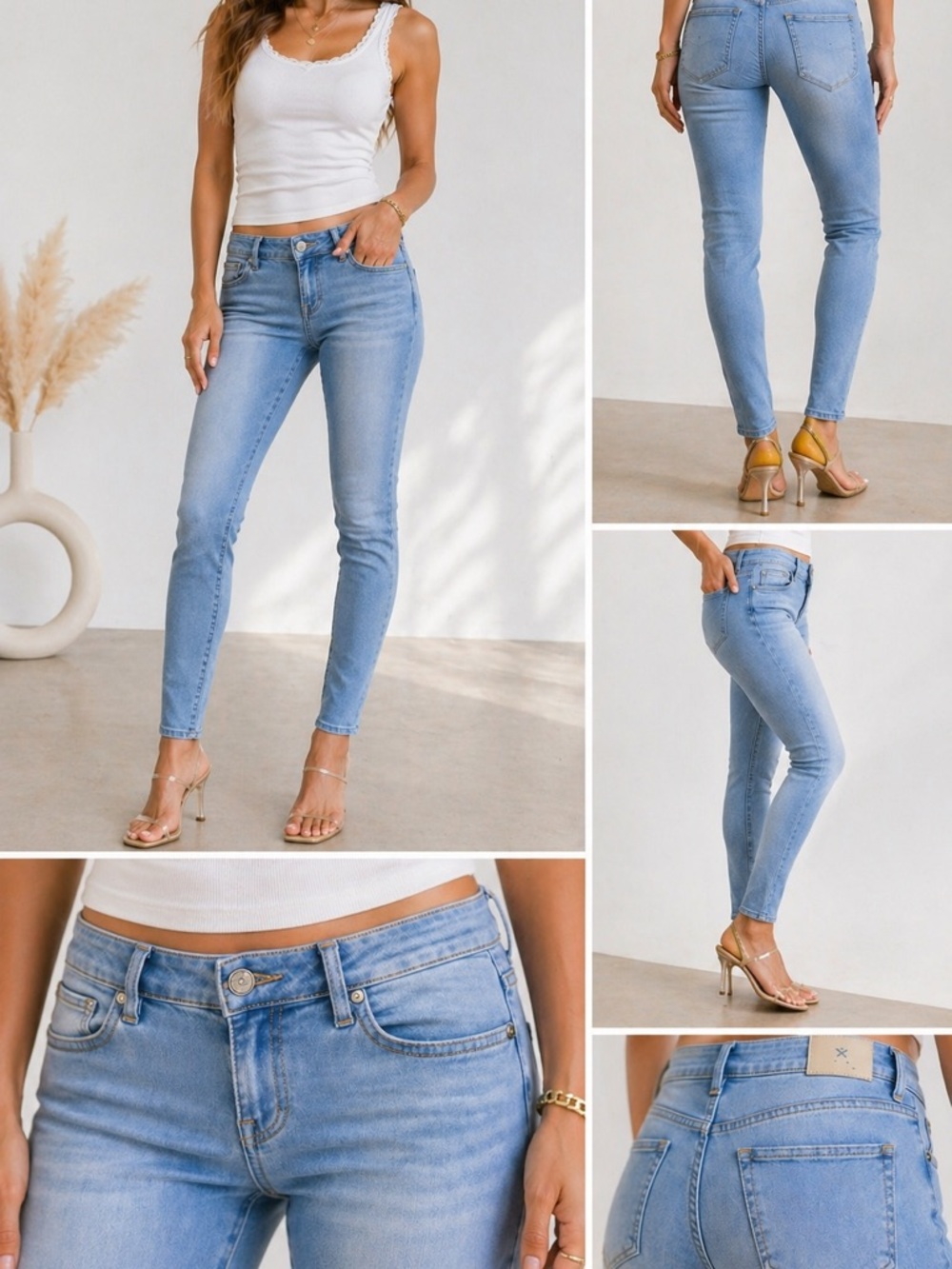 JOIE jeans mid-high rise skinny size 28 stretchy denim made in USA